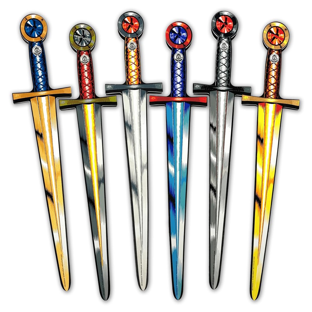 Liontouch - Foam Sword Collection, 6-Pack | for Kids, 3+ Years